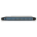 48 channels Simplex, 100GHz Thermal AWG, DWDM demux Only, 1RU Rack Mount Chassis