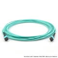 36 Fibers 10G OM3 12 Strands MPO Trunk Cable 3.0mm LSZH/Riser
