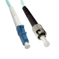 ST-LC Simplex 10G OM4 50/125 Multimode Fiber Patch Cable