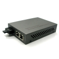 A Pair of BIDI WDM Single Fiber 10/100M 1310/1550 60km SC 1SC+2RJ45 Ethernet Media Converter