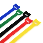  12x300mm Magic Velcro cable tie with cable management