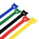  12x300mm Magic Velcro cable tie with cable m...