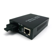 10/100M Dual Fiber 1310nm 40km SC Connector 1SC+1RJ45 Ethernet Fiber Media Converter