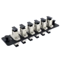 12 fibers SC Duplex 10G MM 6 pack metal Adapter Panels