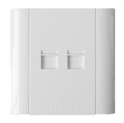 TCL Legrand 2xRJ45 Socket Outlet Wall Face Plate 86 Type L2 Series