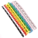 10pcs/lot Colour Lable Numberic Cable Wire Mar...