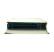 24 Fibers ST 2U Rack Mount Optic Distribution Frame with pigtails and adapters FITB-ODF-B-24