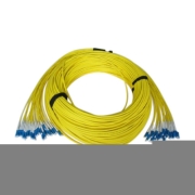 SC/UPC to E2000/UPC 8 Fibers SM 9/125 Single mode Fiber Patch Cable