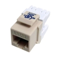CAT6 Component Rated HD Keystone Jack Ivory
