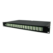 80 channels Simplex, 50GHz Athermal AWG, DWDM Mux Only, 1RU Rack Mount Chassis