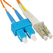 LC-SC Duplex OM2 50/125 Multimode Fiber Patch Cable