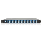 48 channels Simplex, 100GHz Thermal AWG, DWDM Mux Only, 1RU Rack Mount Chassis