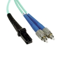 FC-MTRJ Simplex 10G OM3 50/125 Multimode Fiber Patch Cable