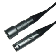 Push-Pull Waterproof Socket to Socket Cable Connnector 4 Fiber