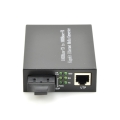 1000Base Dual Fiber 1310nm 20km SC Connector 1SC+1RJ45 Port Gigabit Fiber Media Converter