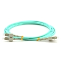 SC-SC Duplex 10G OM4 50/125 Multimode Fiber Patch Cable