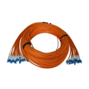 LC-E2000 8 Fibers OM1 62.5/125 Multimode Fiber Patch Cable