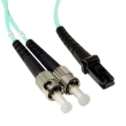 ST-MTRJ Plenum(OFNP) Duplex 10G OM3 50/125 Multi-mode Fiber Patch Cable