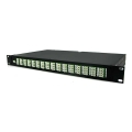96 channels Simplex, 50GHz Thermal AWG, DWDM Demux Only, 1RU Rack Mount Chassis