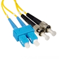 SC-ST Duplex 9/125 Single-mode Fiber Patch Cable