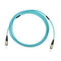 FC-FC Simplex 10G OM4 50/125 Multimode Armored Fiber Patch Cable