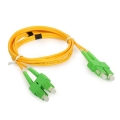 SC/APC to SC/APC Singlemode 9/125 Duplex Fiber Patch Cable