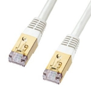 Category 7 Cat7 Network Patch Cable Round 10m White