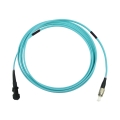 FC/UPC to MTRJ/UPC Simplex 10G OM3 50/125 Multimode Armored Patch Cable