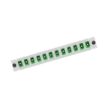 12 fibers SM SC/APC 12 pack plastic Adapter Panel