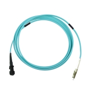 LC-MTRJ Simplex 10G OM4 50/125 Multimode Armored Fiber Patch Cable