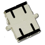 SC/UPC to SC/UPC Singlemode Duplex Plastic Fiber Adapter
