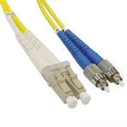FC-LC Plenum(OFNP) Duplex 10G OM3 50/125 Multi-mode Fiber Patch Cable