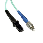 FC-MTRJ Simplex 10G OM4 50/125 Multimode Fiber Patch Cable