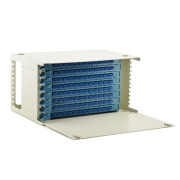 96 Fibers SC 6U Rack Mount Optic Distribution Frame with pigtails and adapters FITB-ODF-B-96