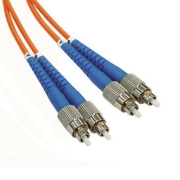 FC-FC Plenum Duplex 50/125 Multi-mode Fiber Patch Cable