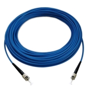 ST/UPC to ST/UPC Simplex Singlemode 9/125 Armored Patch Cable