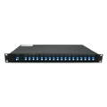 18 channels Simplex Uni-directional, CWDM Mux Only, 1RU Rack Mount Chassis