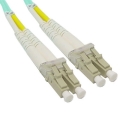 LC-LC Plenum(OFNP) Duplex 10G OM3 50/125 Multi-mode Fiber Patch Cable
