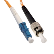 LC-ST Simplex OM2 50/125 Multimode Fiber Patch Cable