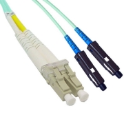 LC-MU Duplex 10G OM4 50/125 Multimode Fiber Patch Cable