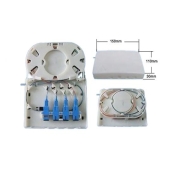 4 Fibers SC Wall Mounted Fiber Terminal Box as Distribution Box with Pigtails and Adapters