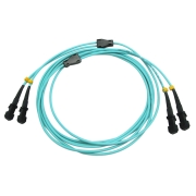 MTRJ/UPC to MTRJ/UPC Duplex 10G OM3 50/125 Multimode Armored Patch Cable