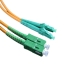 LC/APC to SC/APC Singlemode 9/125 Duplex Fiber...