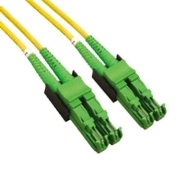 E2000-E2000 Plenum Duplex 9/125 Single-mode Fiber Patch Cable