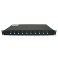 4 channels Simplex,DWDM OADM Optical Add/Drop Multiplexer, East-or-West, 1RU Rack Mount Chassis