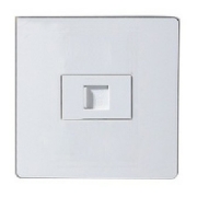 1xRJ45 Socket Outlet Wall Panel Face Plate 120 Type 86 Series