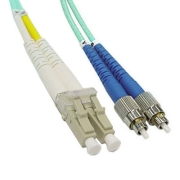 FC-LC Duplex 10G OM4 50/125 Multimode Fiber Patch Cable
