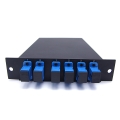 2x4 Fiber PLC Splitter with Standard LGX Metal Box