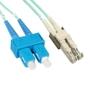 SC/UPC-E2000/UPC Duplex Multimode 100/140um 3.0mm Fiber Patch Cable