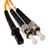 ST-MTRJ Duplex OM1 62.5/125 Multimode Fiber Patch Cable